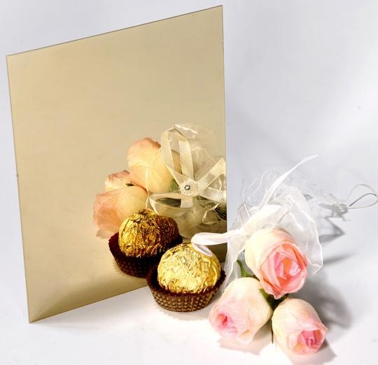 No.8 Mirror Ti-Brass